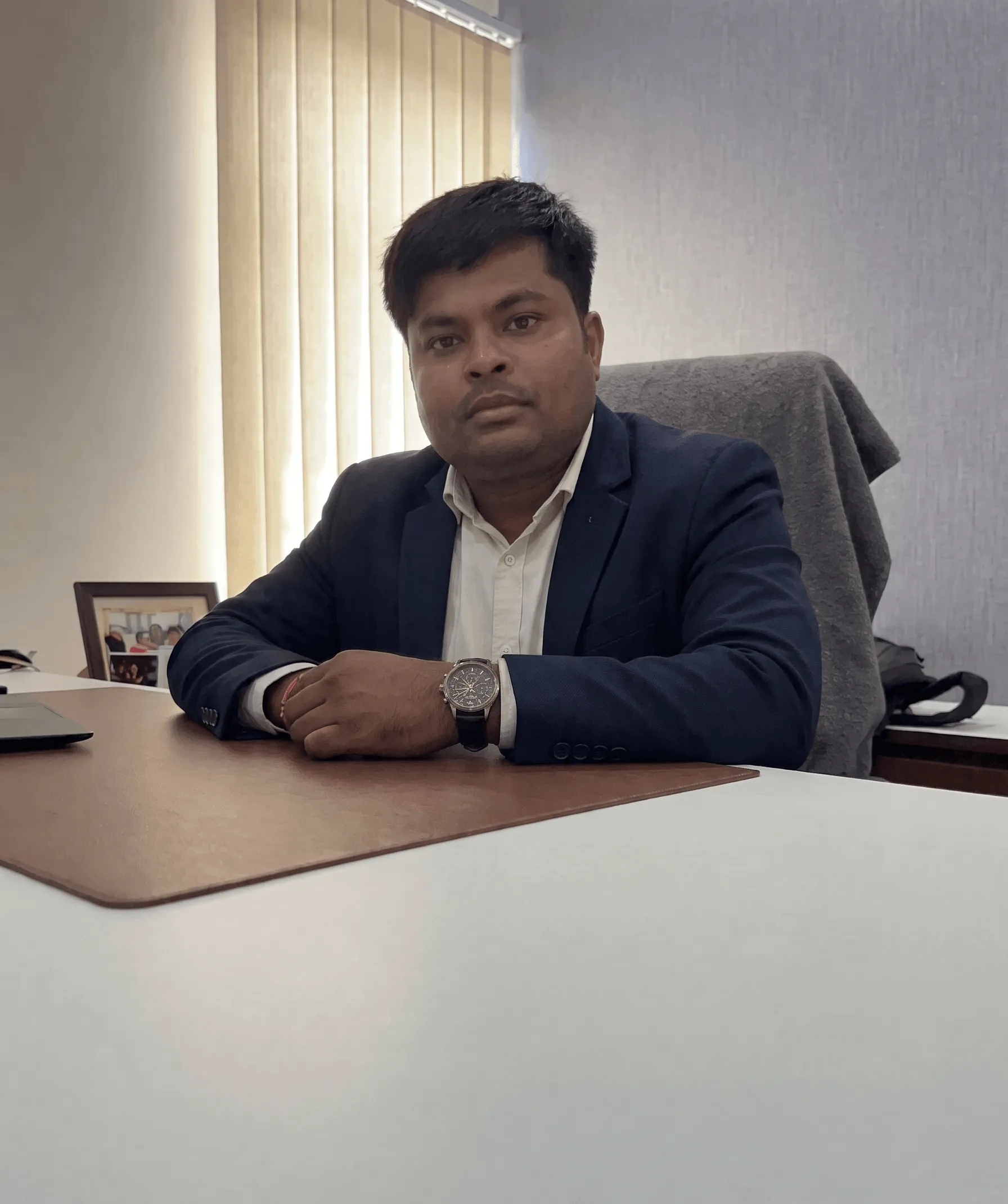 Er. Pankaj Das, Managing Director & Founder of P.DAS Engineering & Construction Pvt. Ltd.