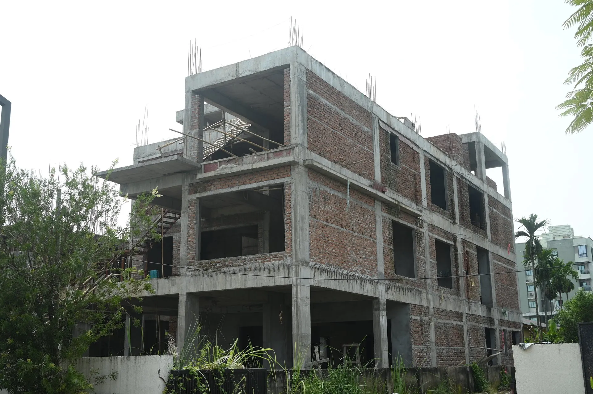 Bongaigaon residential building multi-storey concrete frame and masonry construction